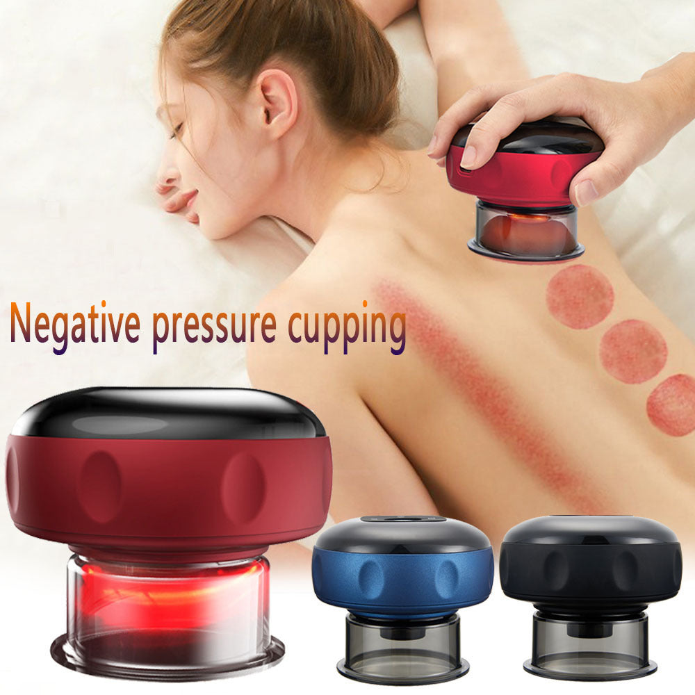 Electric Vacuum Cupping Massager – Anti-Cellulite Therapy & Fat-Burning Slimming Tool