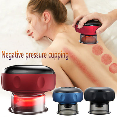 Electric Vacuum Cupping Massager – Anti-Cellulite Therapy & Fat-Burning Slimming Tool