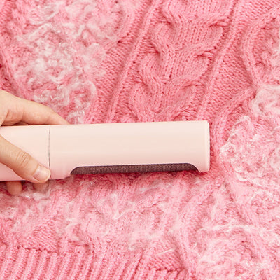 2-in-1 Reusable Pet Hair Remover Brush & Lint Roller – Portable Self-Cleaning Fur and Dust Tool
