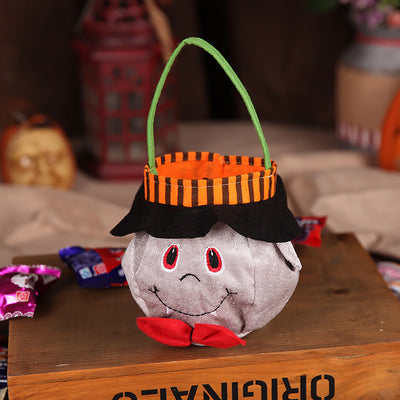Cute Halloween Pumpkin Candy Bag – Portable Handbag for Cosplay & Kids’ Gifts