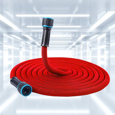 25FT - 100FT(after water injection) Expandable Magic Hose Suitable for 3/4 " 1/2" Faucets High - Pressure Car Wash Water Gun Hose - NeraVault