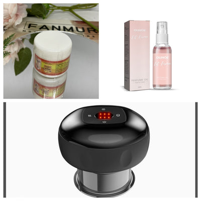 Electric Vacuum Cupping Massager – Anti-Cellulite Therapy & Fat-Burning Slimming Tool