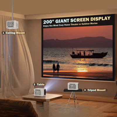 720P Projector With Motorized Focus 5G - NeraVault