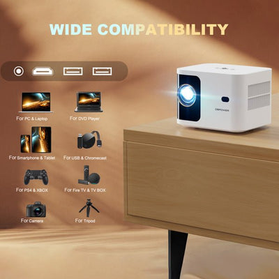 720P Projector With Motorized Focus 5G - NeraVault