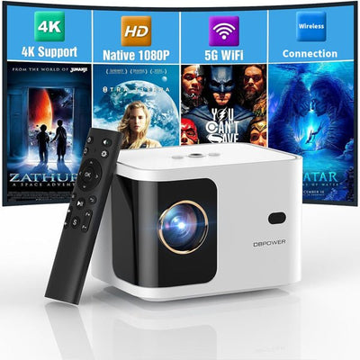 720P Projector With Motorized Focus 5G - NeraVault