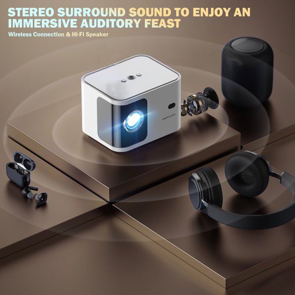 720P Projector With Motorized Focus 5G - NeraVault