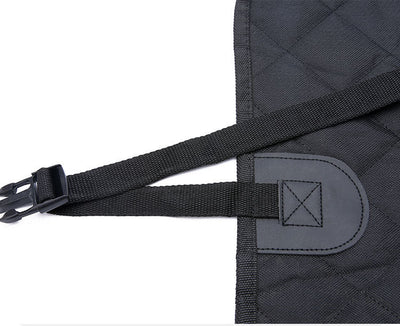 Dog Car Seat Cover & Mesh Pet Carrier Hammock – Safety Protector with Zippered Pocket for Travel