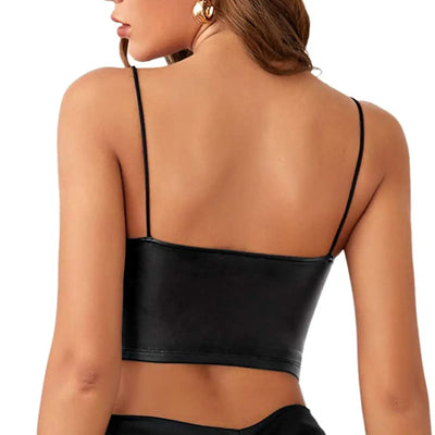 Vera Noir Bustier Women's Tank Top
