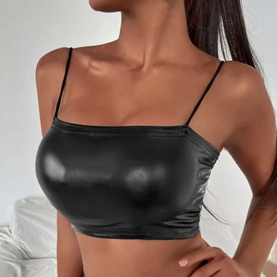 Vera Noir Bustier Women's Tank Top