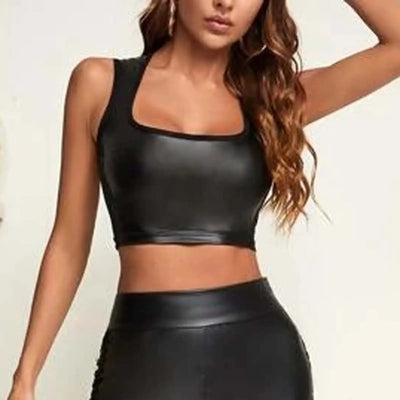 Vera Noir Bustier Women's Tank Top