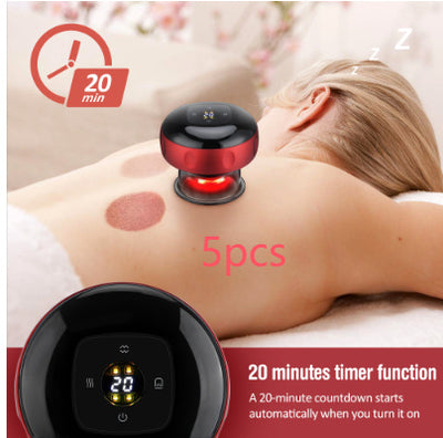 Electric Vacuum Cupping Massager – Anti-Cellulite Therapy & Fat-Burning Slimming Tool