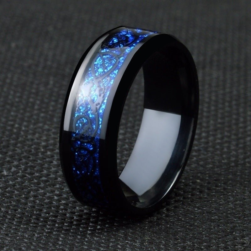 Black Heart Gemstone Diamond Wedding Ring - NeraVault