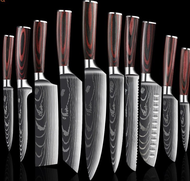 Carpenter's Special Set 6 - piece Set 8 - piece Set Knife Chef Knife Kitchen Knife Cooking - NeraVault