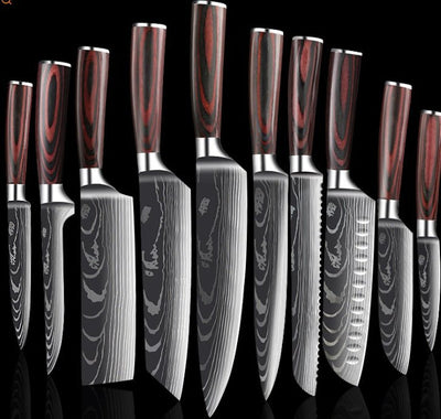 Carpenter's Special Set 6 - piece Set 8 - piece Set Knife Chef Knife Kitchen Knife Cooking - NeraVault