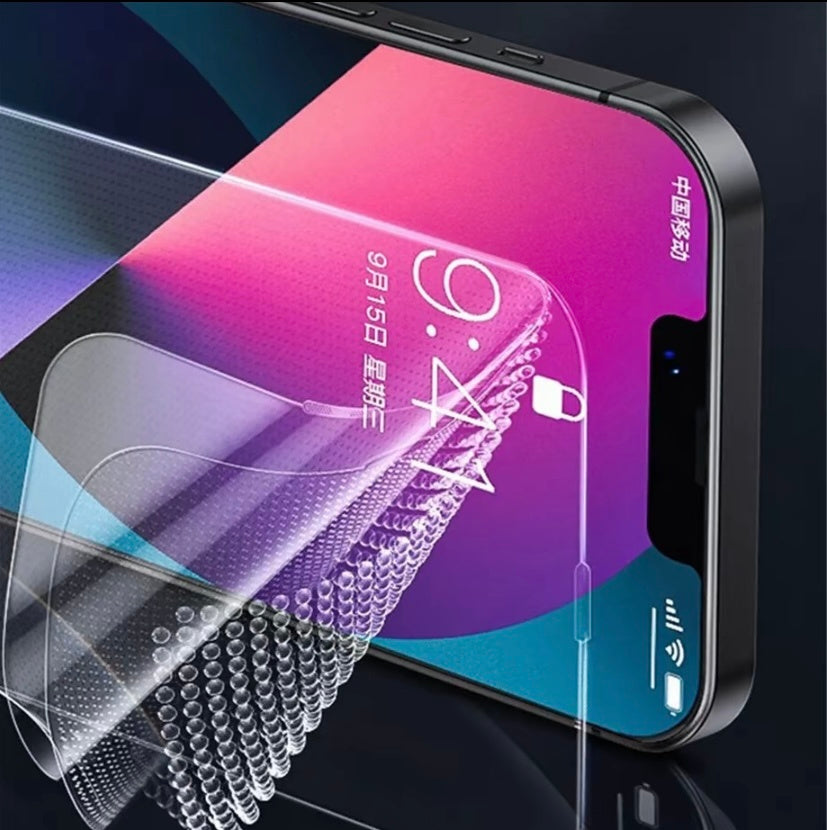iPhone 14/15 Matte Screen Protector Set – 2-Pack, HD Clear & Sensitive Touch