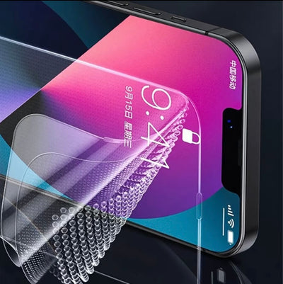 iPhone 14/15 Matte Screen Protector Set – 2-Pack, HD Clear & Sensitive Touch