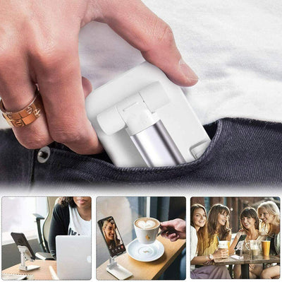 Foldable Desktop Stand for Mobile Phones and Tablets with Adjustable Support
