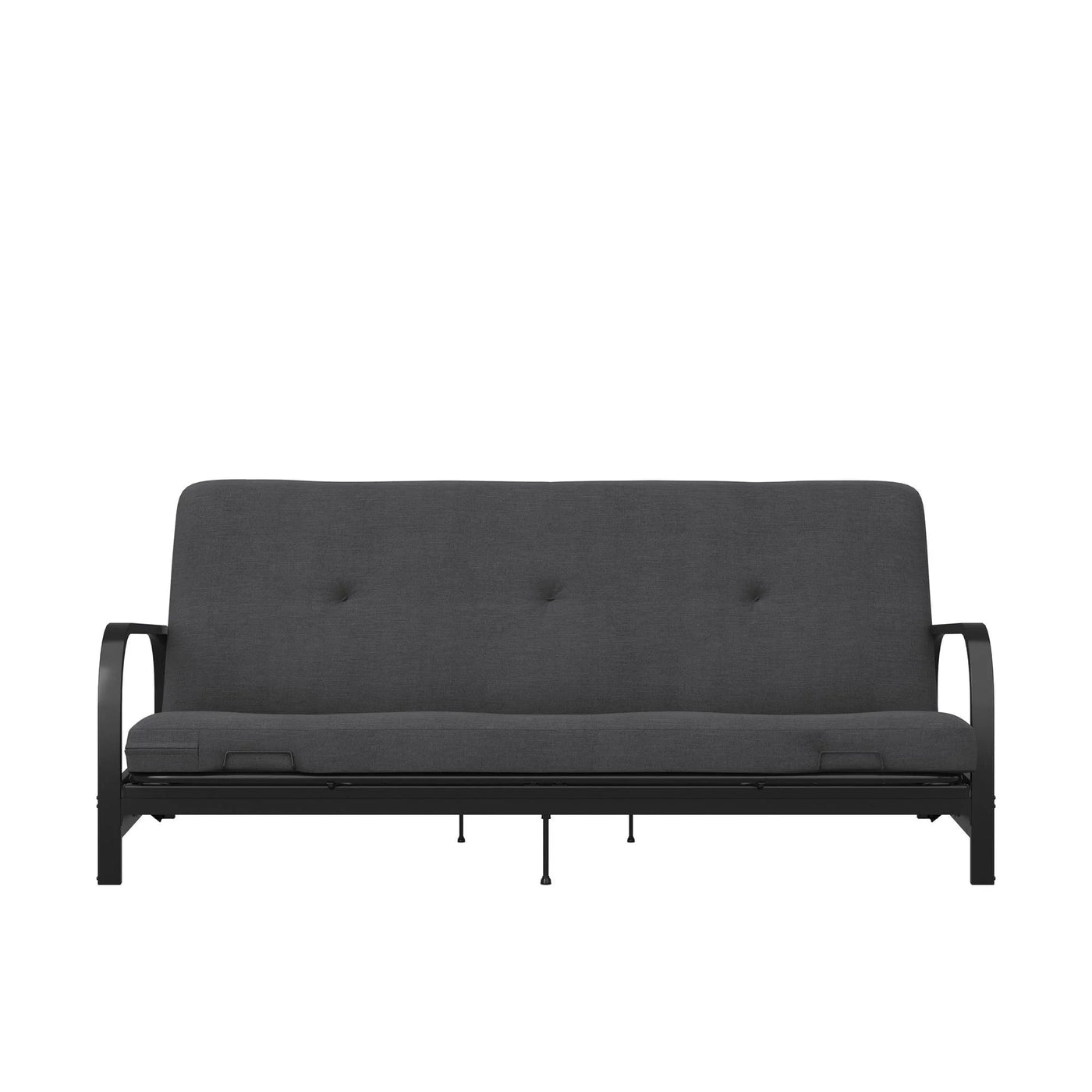 Caddie 6-Inch Futon Mattress – Full Size, Gray Linen