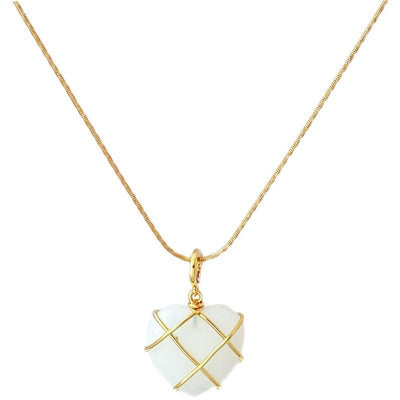 Fashion Moonstone Necklace For Cartoon Princess Love Girl Necklace Novelty Jewelry - NeraVault