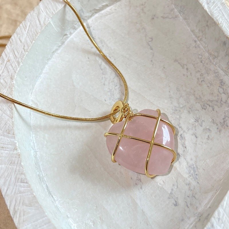 Fashion Moonstone Necklace For Cartoon Princess Love Girl Necklace Novelty Jewelry - NeraVault