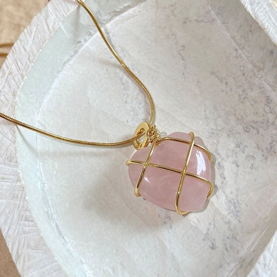 Fashion Moonstone Necklace For Cartoon Princess Love Girl Necklace Novelty Jewelry - NeraVault