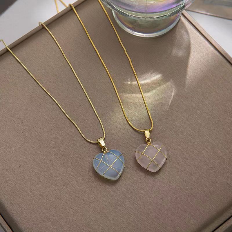 Fashion Moonstone Necklace For Cartoon Princess Love Girl Necklace Novelty Jewelry - NeraVault