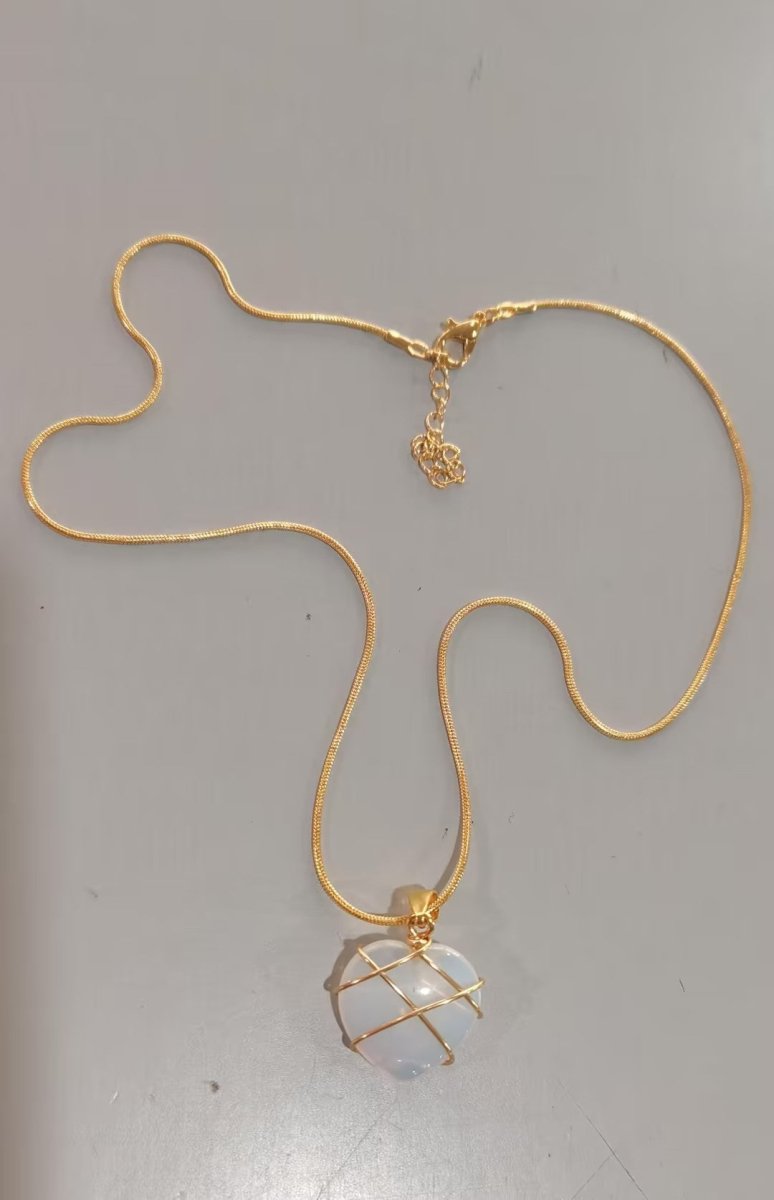 Fashion Moonstone Necklace For Cartoon Princess Love Girl Necklace Novelty Jewelry - NeraVault