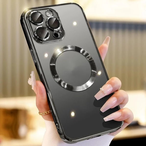 For 14 13 12 11 Pro Max Case Mag Safe Magnetic Camera Lens Cover - NeraVault