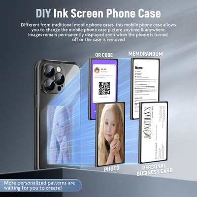 IPhone15 PRO PROMAX NFC Ink Screen Flip Phone Case Smart Creative DIY Custom All - Inclusive Case - NeraVault
