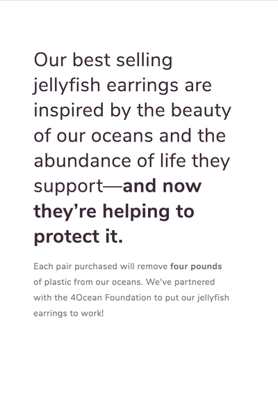 Mini Red Copper Jellyfish Earrings with White Pearls and Sterling Silver Earwires