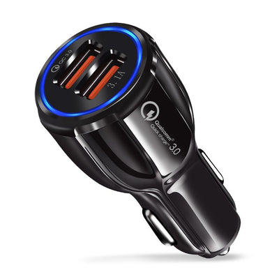 Leather grain gravity mobile phone car holder - NeraVault