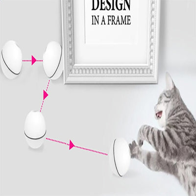 LED Laser Electronic Rolling Pet Funny Cat Toy Ball - NeraVault