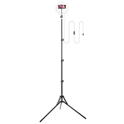 LED Selfie Ring Light Dimmable 120 LEDs Makeup Ring Lights With Adjustable Tripod Stand Cell Phone Holder - NeraVault