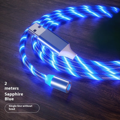 Magnetic Charging Cable Streamer Fast Charging Cable Lighting Micro USB Cable LED Magnet Charger Type - C Cable - NeraVault