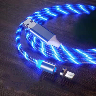 Magnetic Charging Cable Streamer Fast Charging Cable Lighting Micro USB Cable LED Magnet Charger Type - C Cable - NeraVault