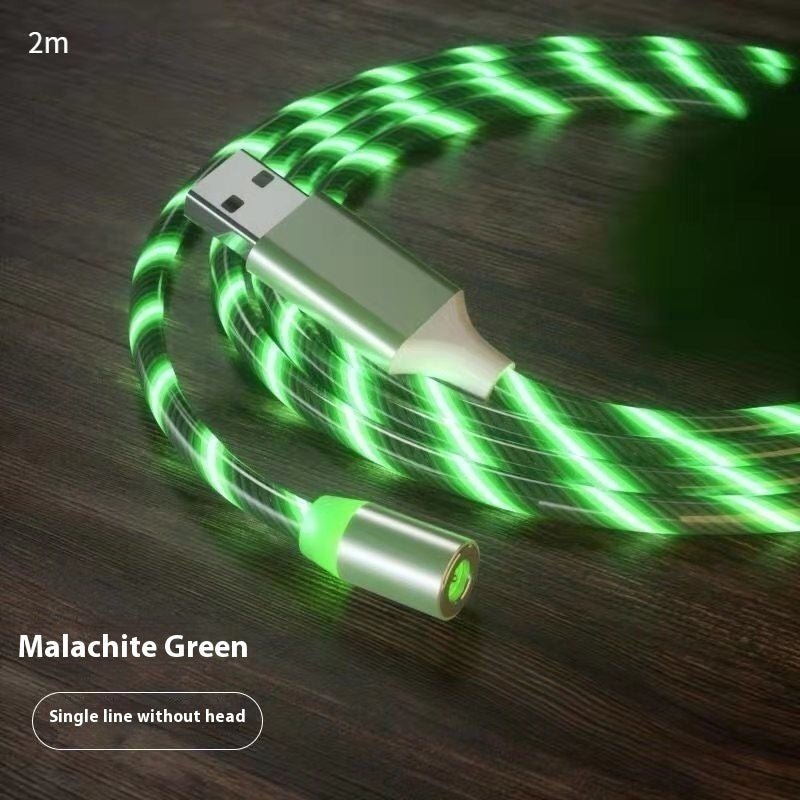 Magnetic Charging Cable Streamer Fast Charging Cable Lighting Micro USB Cable LED Magnet Charger Type - C Cable - NeraVault