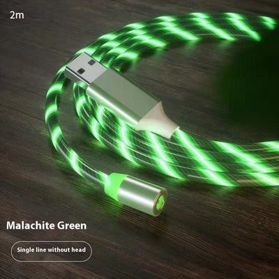 Magnetic Charging Cable Streamer Fast Charging Cable Lighting Micro USB Cable LED Magnet Charger Type - C Cable - NeraVault