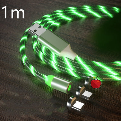 Magnetic Charging Cable Streamer Fast Charging Cable Lighting Micro USB Cable LED Magnet Charger Type - C Cable - NeraVault