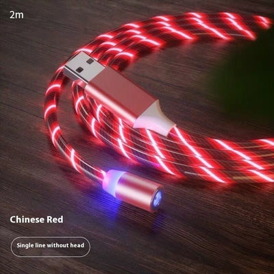 Magnetic Charging Cable Streamer Fast Charging Cable Lighting Micro USB Cable LED Magnet Charger Type - C Cable - NeraVault