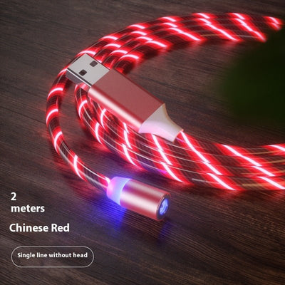 Magnetic Charging Cable Streamer Fast Charging Cable Lighting Micro USB Cable LED Magnet Charger Type - C Cable - NeraVault