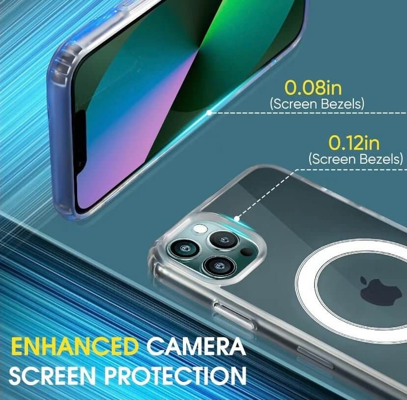 Magnetic phone Case For iPhone 15 14 Plus, Pro, Pro Max Case, Compatible With MagSafe, Shockproof Military - NeraVault