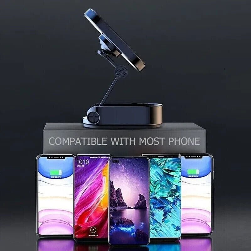 Magnetic Phone Holder For Car, Dashboard Car Phone Holder Mount Magnetic Stainless Steel Car Phone Holder - Dashboard Mount, Water - resistant, Rotatable - NeraVault