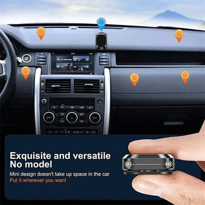 Magnetic Phone Holder For Car, Dashboard Car Phone Holder Mount Magnetic Stainless Steel Car Phone Holder - Dashboard Mount, Water - resistant, Rotatable - NeraVault