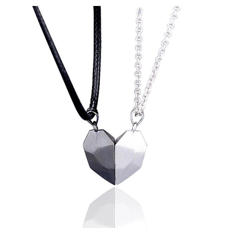 Matching Friendship Heart Necklace - NeraVault
