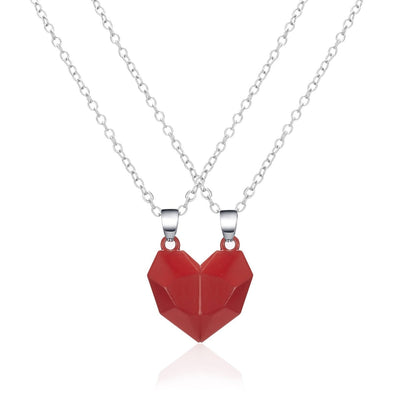 Matching Friendship Heart Necklace - NeraVault