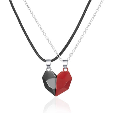 Matching Friendship Heart Necklace - NeraVault