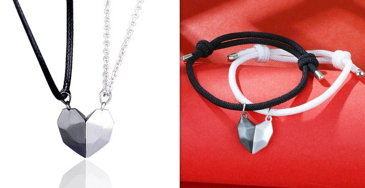 Matching Friendship Heart Necklace - NeraVault