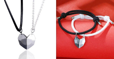 Matching Friendship Heart Necklace - NeraVault