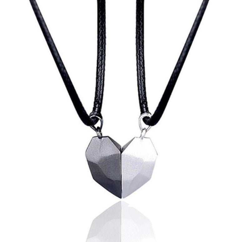 Matching Friendship Heart Necklace - NeraVault
