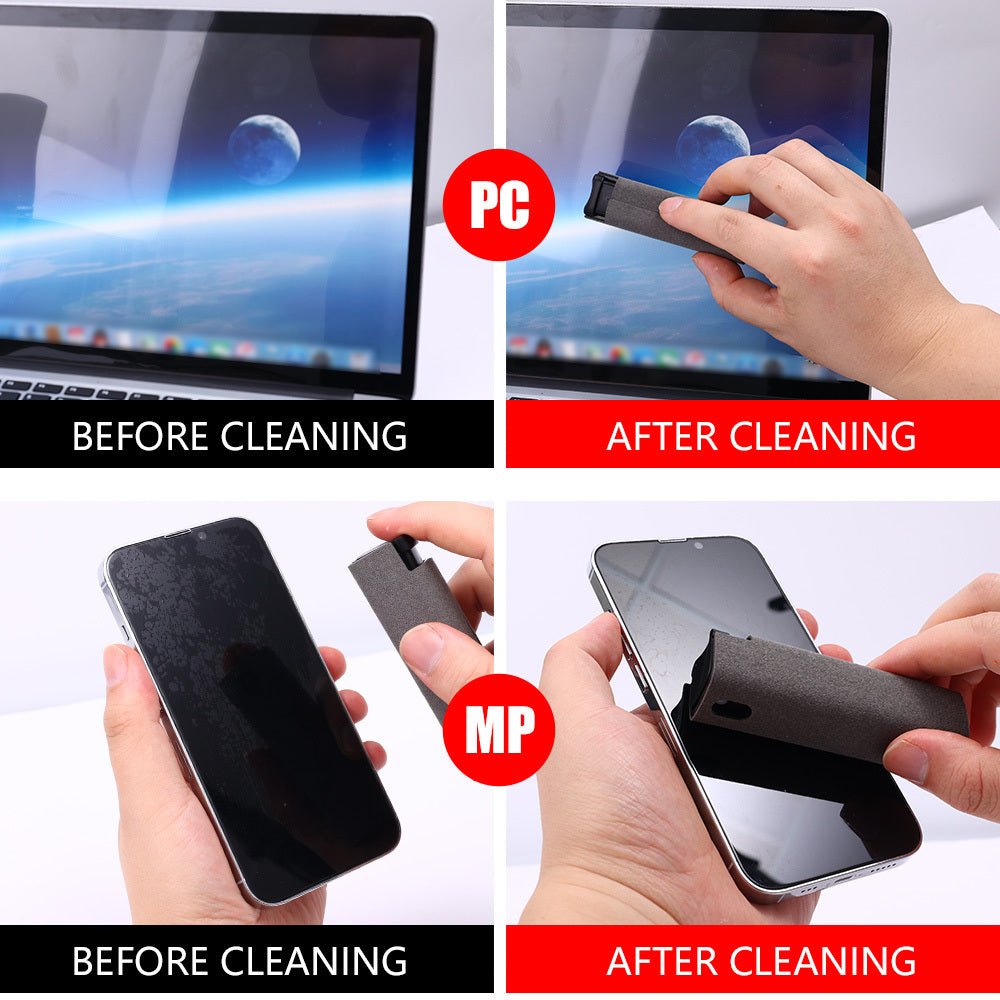 Mobile Phone Screen Cleaner Artifact Storage Integrated Mobile Phone Portable Computer Screen Cleaner Set - NeraVault